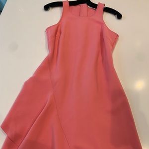 Elizabeth and James coral dress